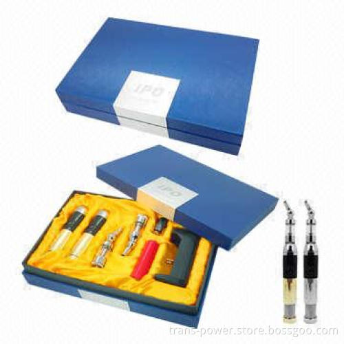 2014 Most Popular Vaporizer IPO Starter Kit, E-cigarette, High Class LCD Screen Battery